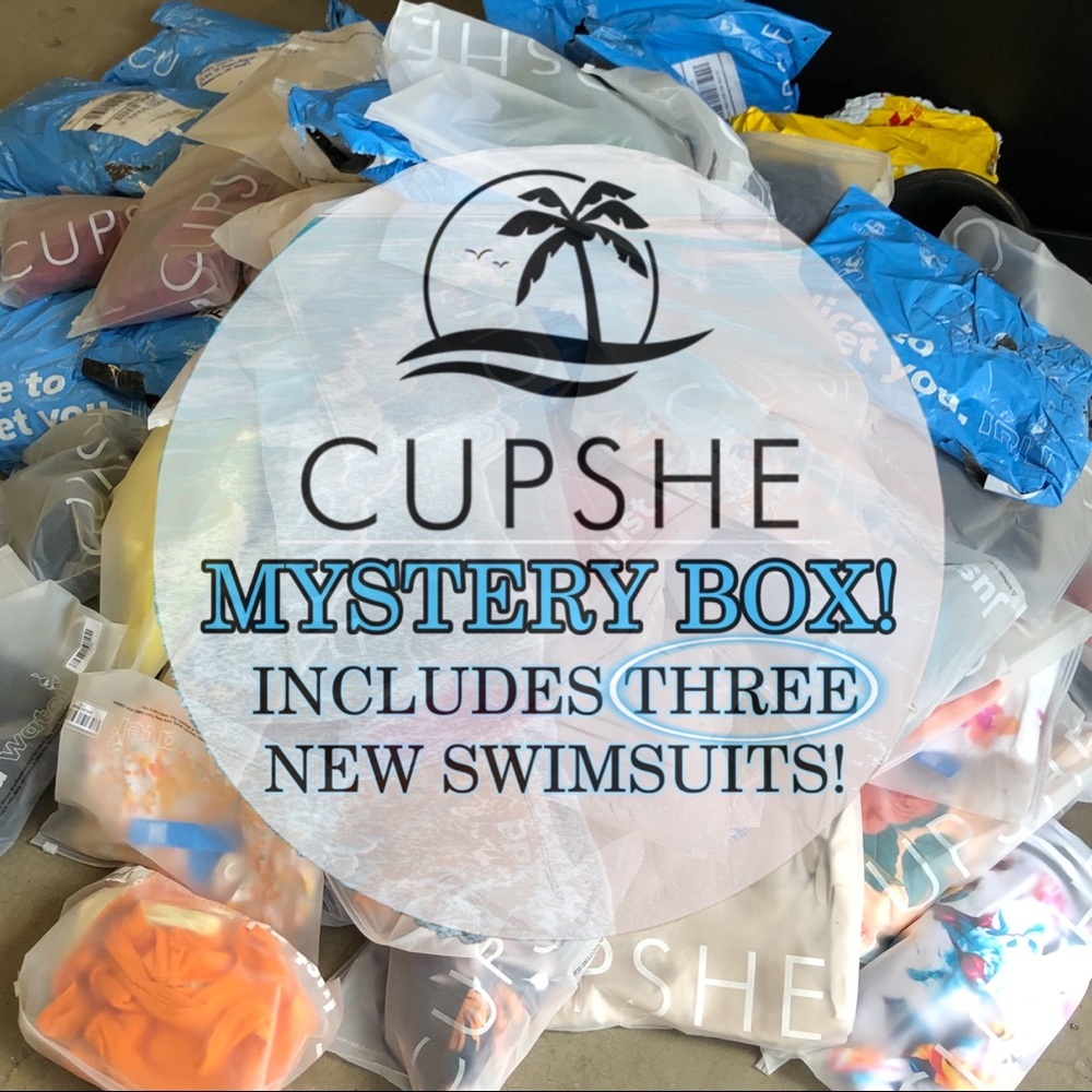 CUPSHE MYSTERY BOX! Includes THREE NEW swimsuits ❗️🚨